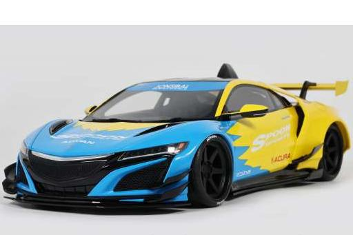 ACURA NSX Spoon Jonsibal (2023), blue/yellow