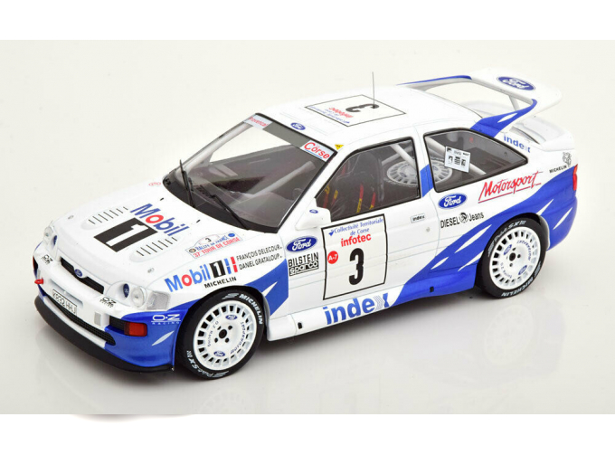 FORD Escort RS Cosworth #3 Delecour/Grataloup победитель Tour de Corse 1993