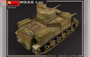 Сборная модель Танк M3A5 LEE