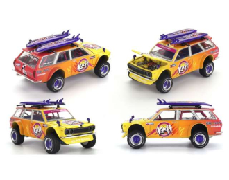 Datsun 510 Wagon 4x4 Kaido Islands V1, various 1969