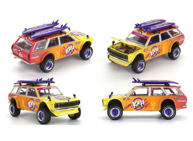 Datsun 510 Wagon 4x4 Kaido Islands V1, various 1969