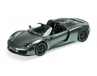 PORSCHE 918 SPYDER - 2013 - GREY METALLIC