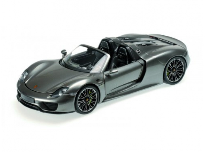 PORSCHE 918 SPYDER - 2013 - GREY METALLIC