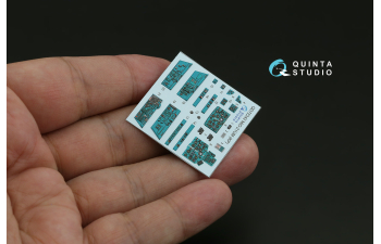 3D Декаль интерьера кабины МиГ-21УМ (KP) (с 3D-печатными деталями)