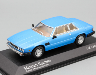 MASERATI Kyalami (1982), light blue metallic