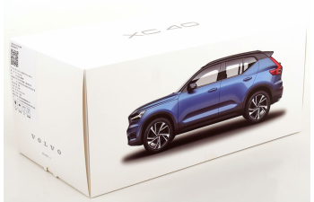 VOLVO XC40 (2018), white metallic
