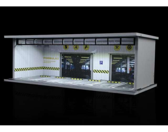 Parking Garage *B-parking lot with light*, yellow/black/grey