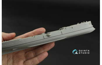 3D Декаль Черные полосы / ватерлинии. Ширина 0,8 мм, длина 2820 мм. (для всех моделей)