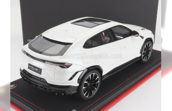 LAMBORGHINI Urus S (2022) - Con Vetrina - With Showcase, Balloon White Pearl Met