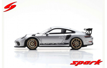 Porsche 911 GT3 RS 2018 silver