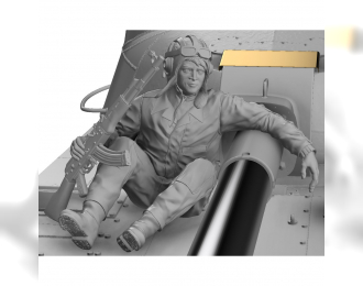 Танкист 60-х годов с автоматом