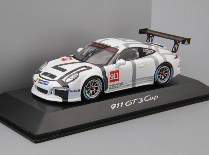 PORSCHE 911 GT3 Cup #911 (2015), white / multicolour / black