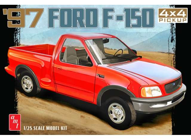 Сборная модель Ford F-150 4x4 Pickup, plastic modelkit 1997