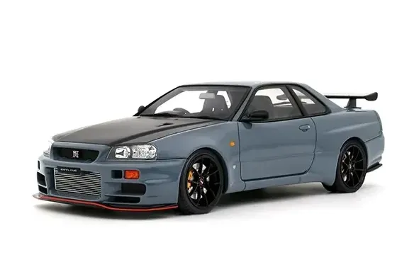 NISSAN Skyline GT-R (BNR34) with body kit *Resin series* (2025), stealth grey