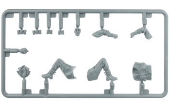 Сборная модель фигурки американские пехотинцы на танке / Usa Infantry Tank Riders Military Figures