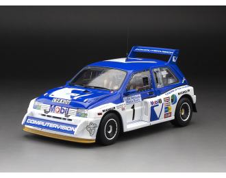 MG Metro 6R4 #1 Winner Manx International Rally T.Pond/R.Arthur (1986), blue / white