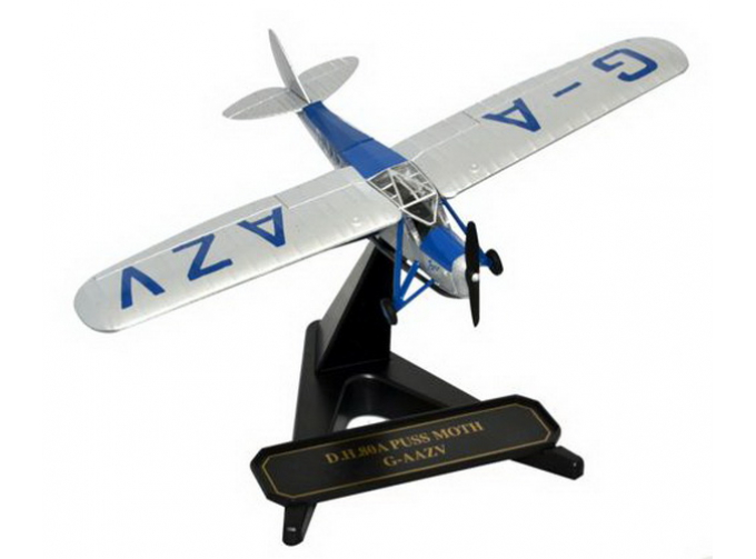 DH-80А Puss Moth G-AAZV 1930, silver