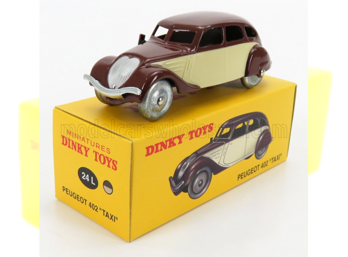 PEUGEOT 402 Taxi (1937), Brown Cream