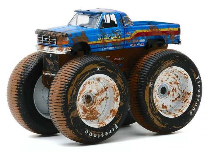 FORD F-250 Monster Truck Bigfoot #7 (Dirty Version) Bigfoot 1996