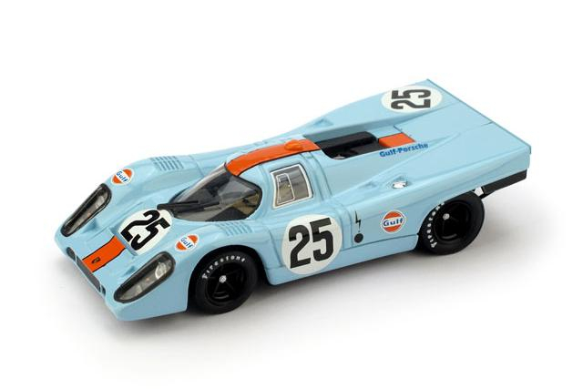 PORSCHE 917K 1000 KM SPA Rodriguez-Kinnunen #25 Scuderia JWA Gulf (1970)