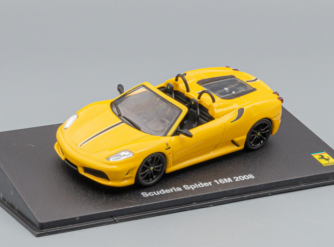 FERRARI F430 Scuderia 16m Spider (2008), Yellow