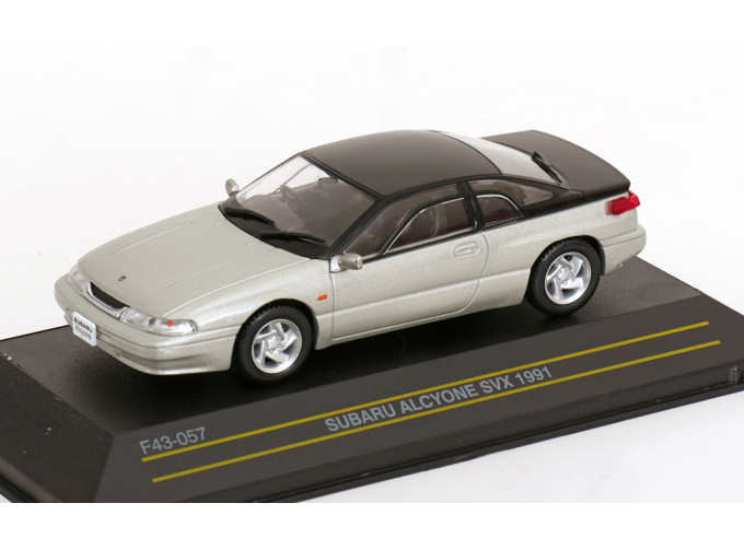 SUBARU Alcyone SVX (1991), silver / black