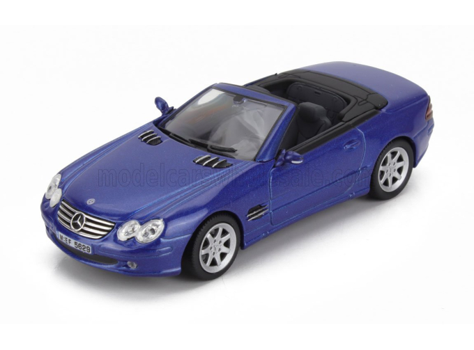 MERCEDES-BENZ Sl-class Sl600 Cabriolet Open (2003), blue