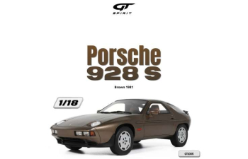 PORSCHE 928 S *Resin* (1981), brown