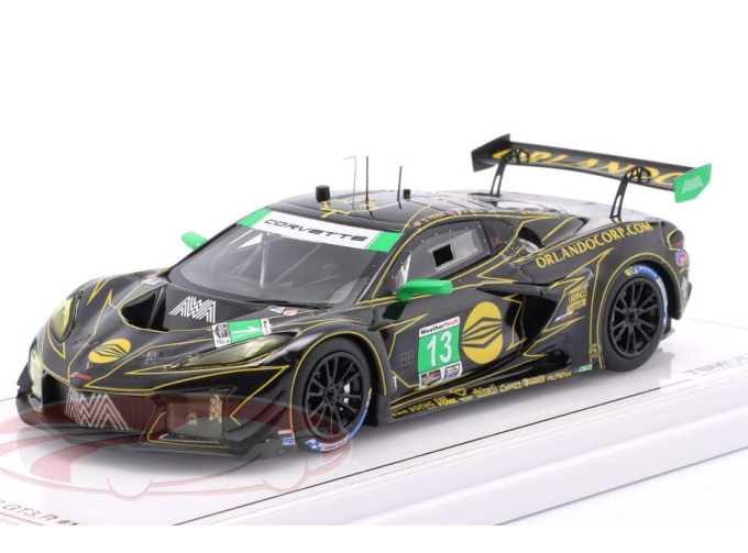 CHEVROLET Corvette Z06 GT3.R №13 AWA Racing Winner GTD class 24h Daytona 2025 (25th Overall standings) Matthew Bell, Orey Fidani, Lars Kern, Marvin Kirchhöfer (2025)