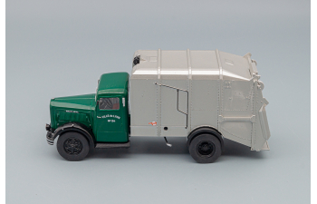 BERLIET GDR 7 W à benne Sovel, green / silver