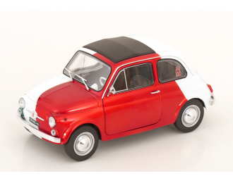 FIAT 500 Italian Livery Tribute (1965), red white green
