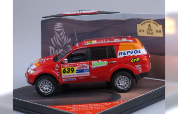 MITSUBISHI Pajero Sport Dakar Team Service Car (2009), red