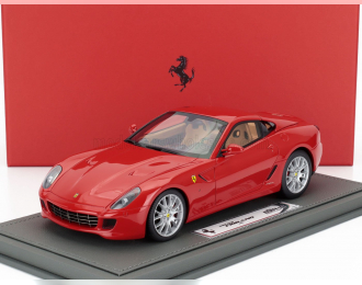 FERRARI 599 Gtb Fiorano (2006) - Manual Gear Box - Cambio Manuale - Con Vetrina - With Showcase, Rosso Corsa - Red