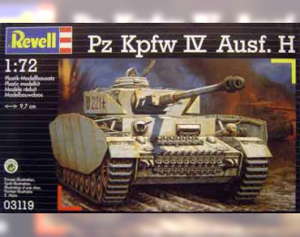 Сборная модель Немецкий танк PzKpfw. IV Ausf. H