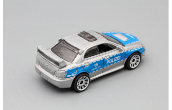 SUBARU Impreza WRH Polizei 2007, silver / blue