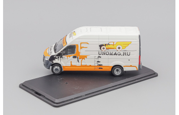 (Конверсия!) ГАЗель Next A31R32 фургон unoMAG, белый / оранжевый