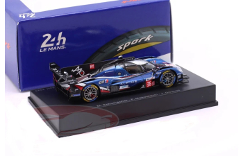 ALPINE A424 #36 Endurance Team 10th 24h LeMans M.Schumacher/F.Makowiecki/J.Gounon (2025), blue / white