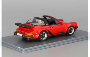 PORSCHE 911 Turbo Targa, red