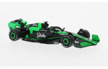 SAUBER F1 C44 Team Stake Kick №77 Season (2024) Valtteri Bottas, Green Black