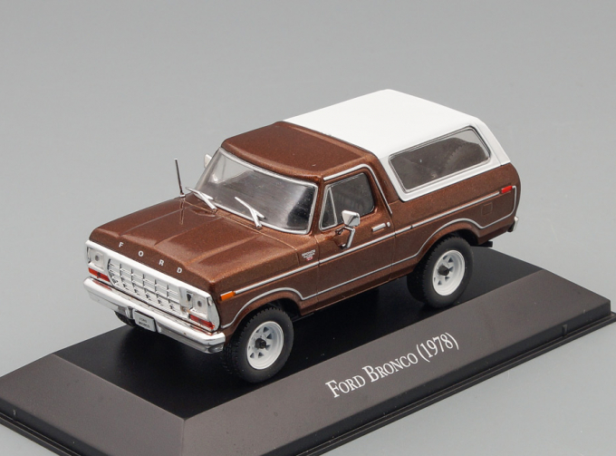 FORD Bronco (1978), brown white metallic