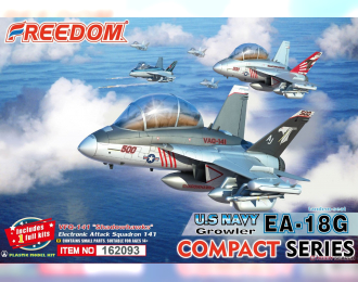 Сборная модель EA-18G Growler VFQ-141 "Shadowhawks" Electronic Attack Squadron 141