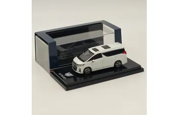 TOYOTA Alphard hybrid (h30w) with sun roof (2015), white pearl crystal shine