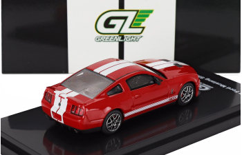 FORD Mustang SHELBY GT500 Super Snake Coupe (2007), red / white