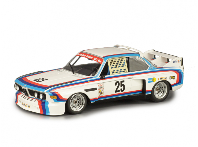 BMW 3.0 CSL #25 победитель 12h Sebring IMSA 1975 Redman, Moffat, Posey