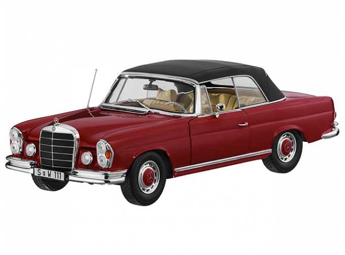 MERCEDES-BENZ 280 SE Cabriolet W111 (1968-1969), Red