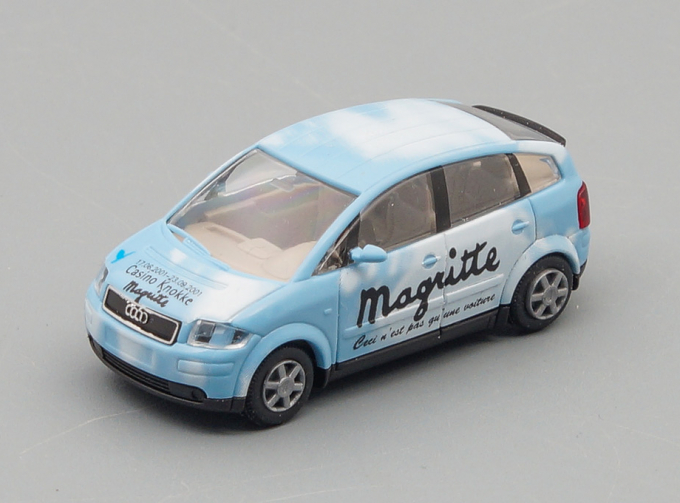 AUDI A2 "Magritte", pastel blue / white