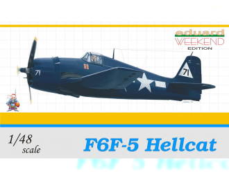 Сборная модель Американский палубный истребитель Grumman F6F-5 Hellcat