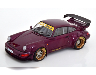 PORSCHE 911 (964) RWB Hekigyoku (2012), purple-metallic