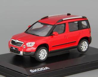 SKODA Yeti (2009), silvere red corrida uni