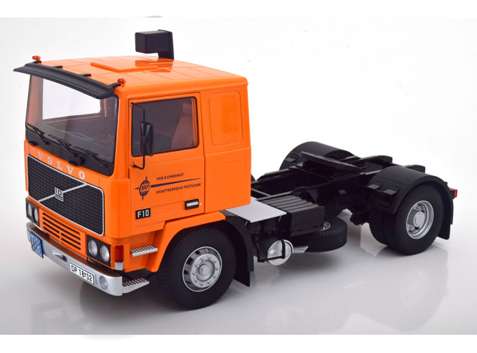 VOLVO F10 (1977), orange/schwarz